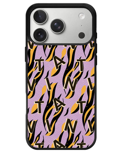 iPhone Leather Grip - Tiger Monogram 1.0