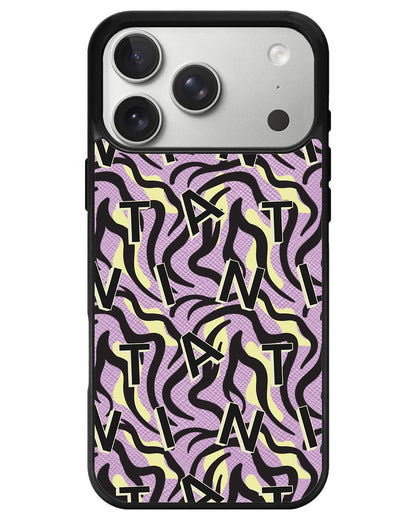 iPhone Leather Grip - Tiger Monogram 3.0