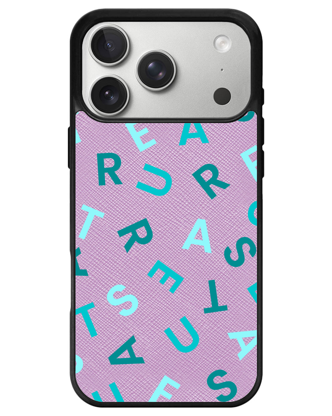 iPhone Leather Grip - Treasure Monogram