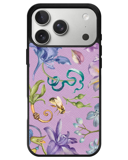 iPhone Leather Grip - Violetta