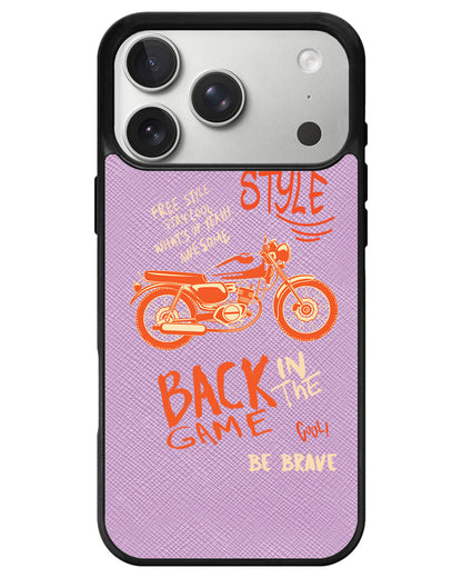 iPhone Leather Grip - Back in the Game