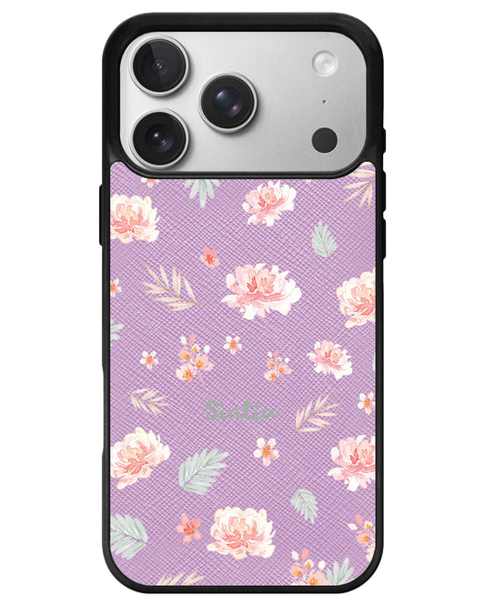 iPhone Leather Grip - Botanical Garden 4.0