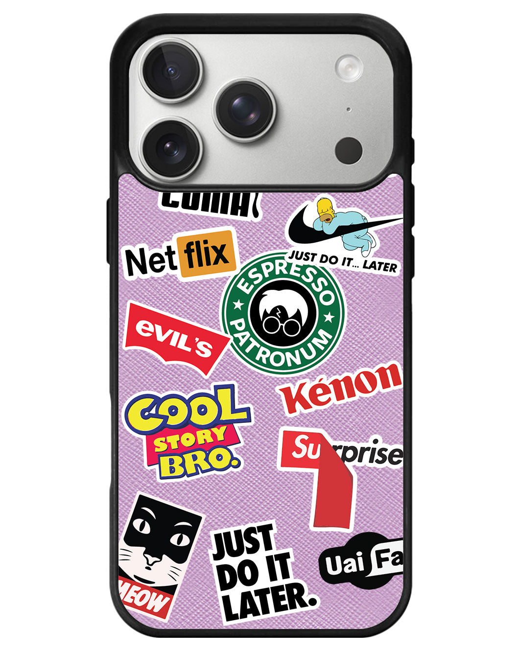 iPhone Leather Grip - Brand Parody 1.0