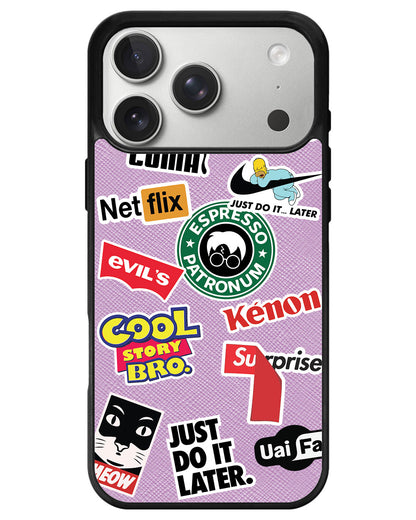 iPhone Leather Grip - Brand Parody 1.0