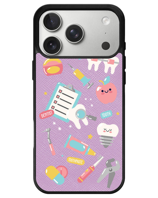 iPhone Leather Grip - Dentist