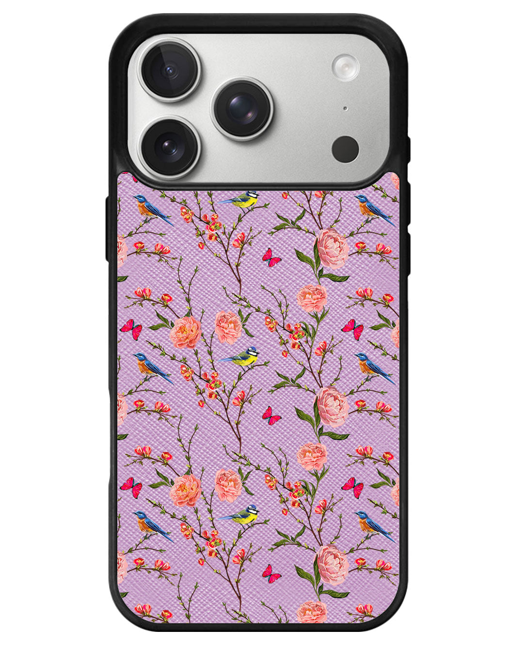 iPhone Leather Grip - Flora Gardenia