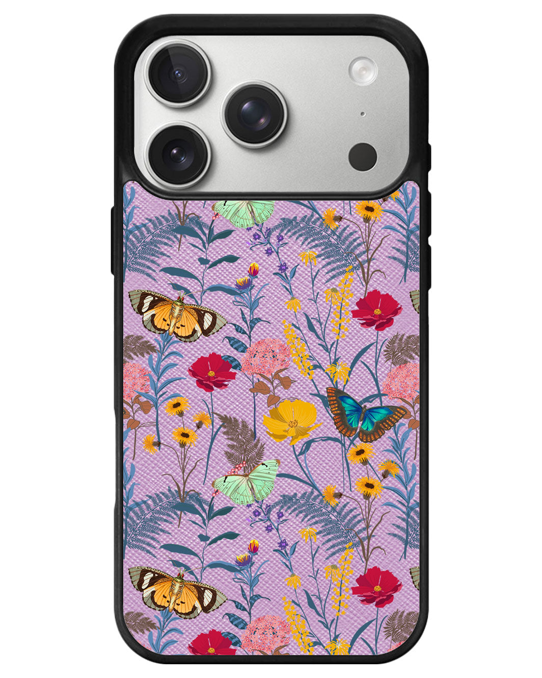 iPhone Leather Grip - Flora Magnolia
