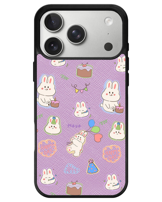 iPhone Leather Grip - Fun Party