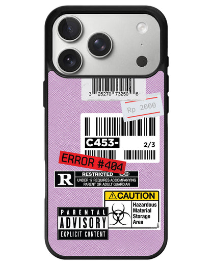 iPhone Leather Grip - Label Sticker Pack