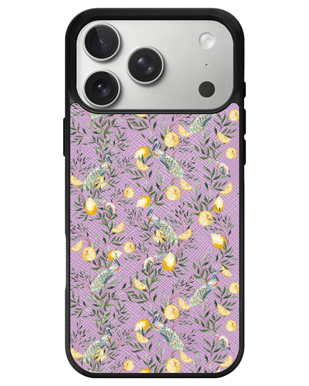 iPhone Leather Grip - Limone