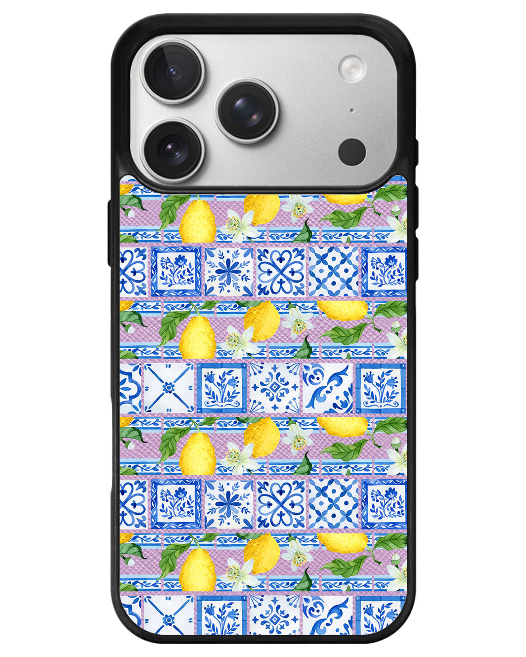 iPhone Leather Grip - Majolica Firenze