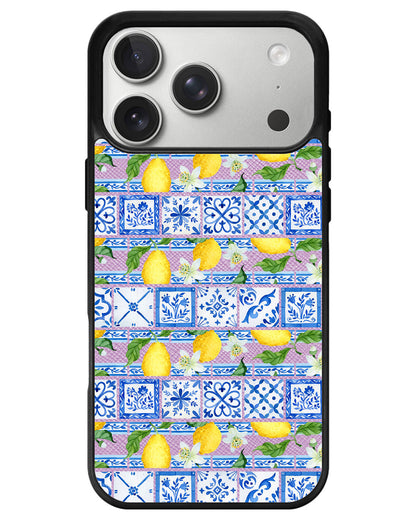 iPhone Leather Grip - Majolica Firenze