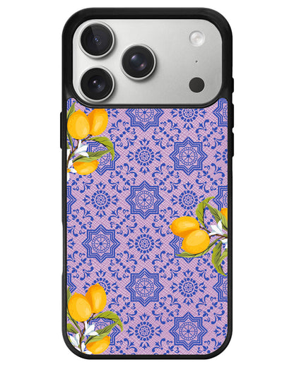 iPhone Leather Grip - Majolica Sicily