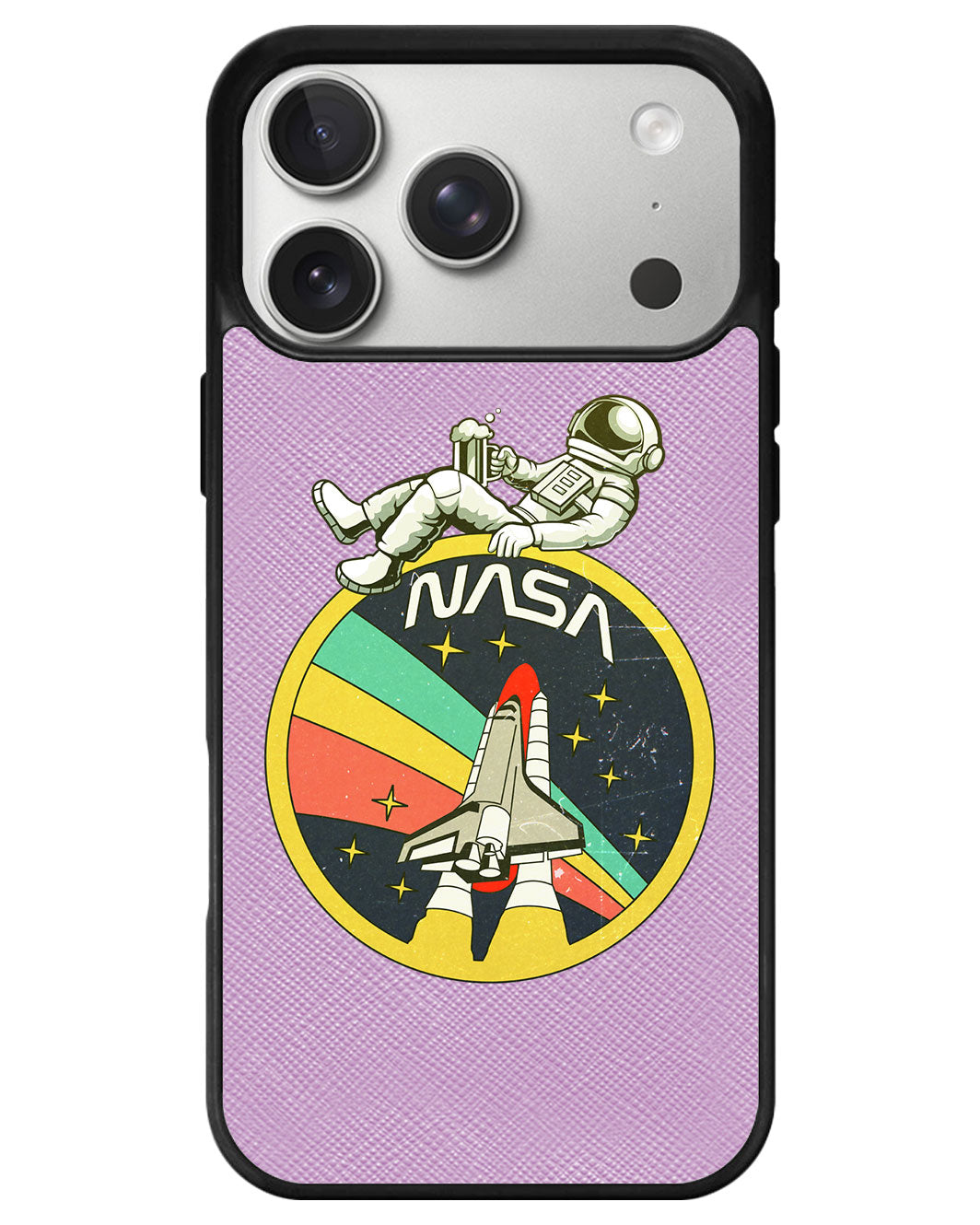 iPhone Leather Grip - Nasa