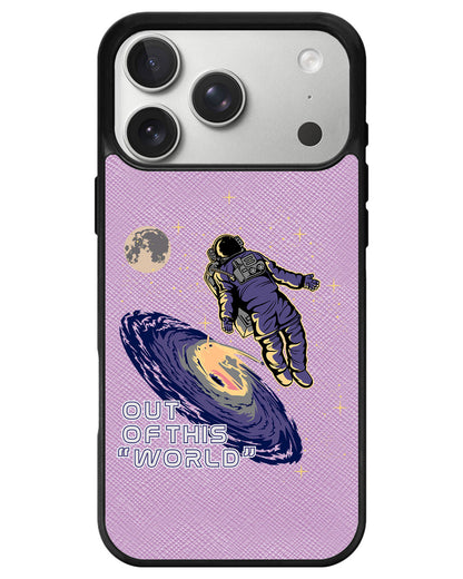 iPhone Leather Grip - Out Of This World