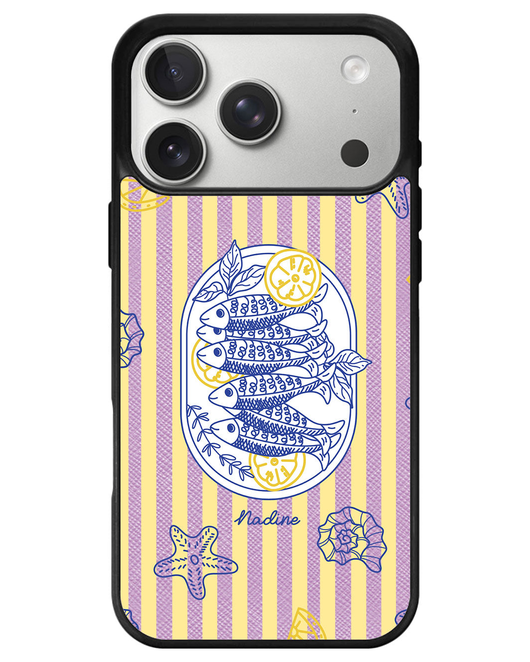 iPhone Leather Grip - Sardines 1.0