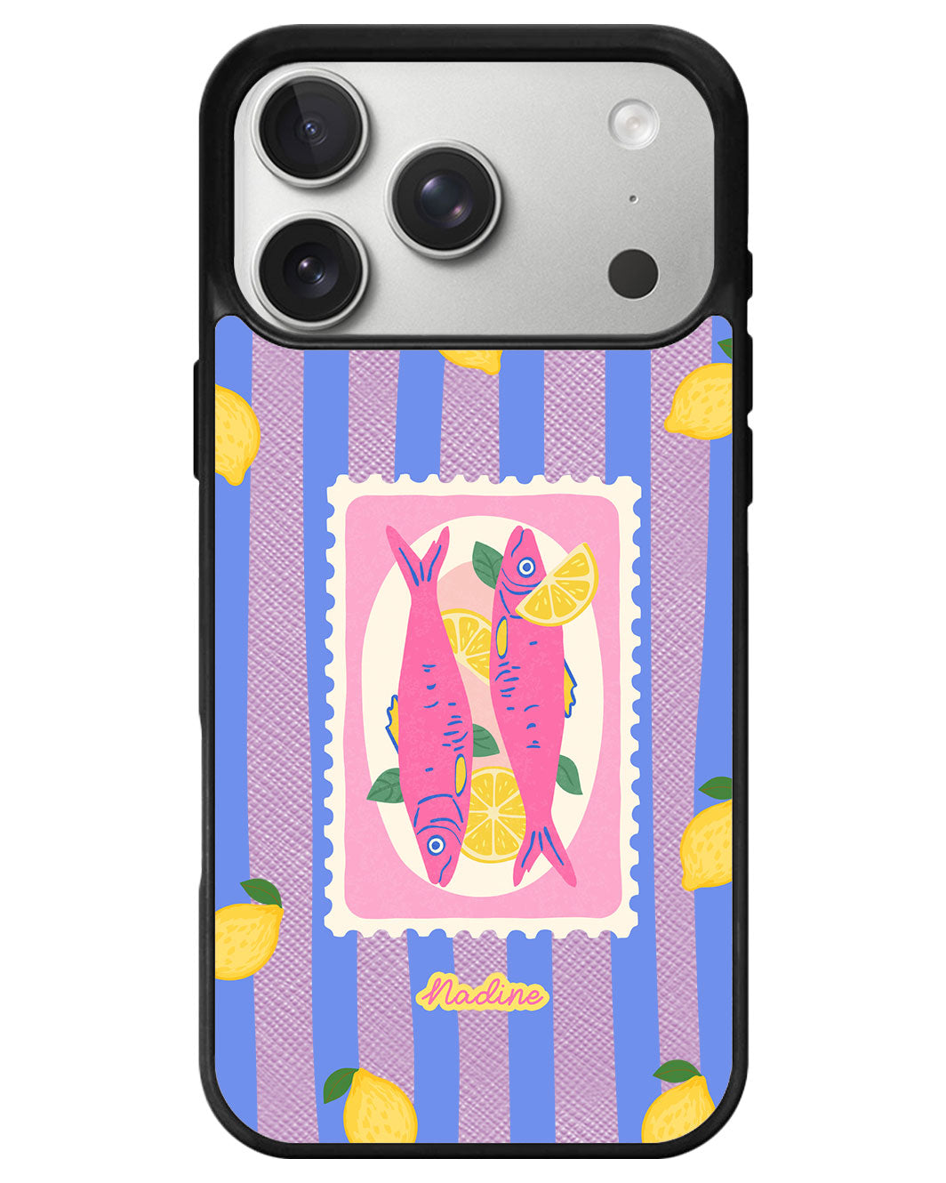 iPhone Leather Grip - Sardines 2.0