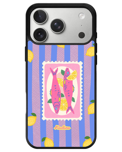iPhone Leather Grip - Sardines 2.0