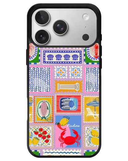 iPhone Leather Grip - Seaside Opulence 1.0