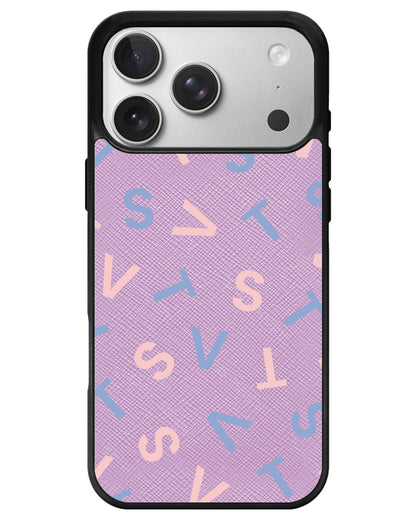 iPhone Leather Grip - Seventeen Monogram