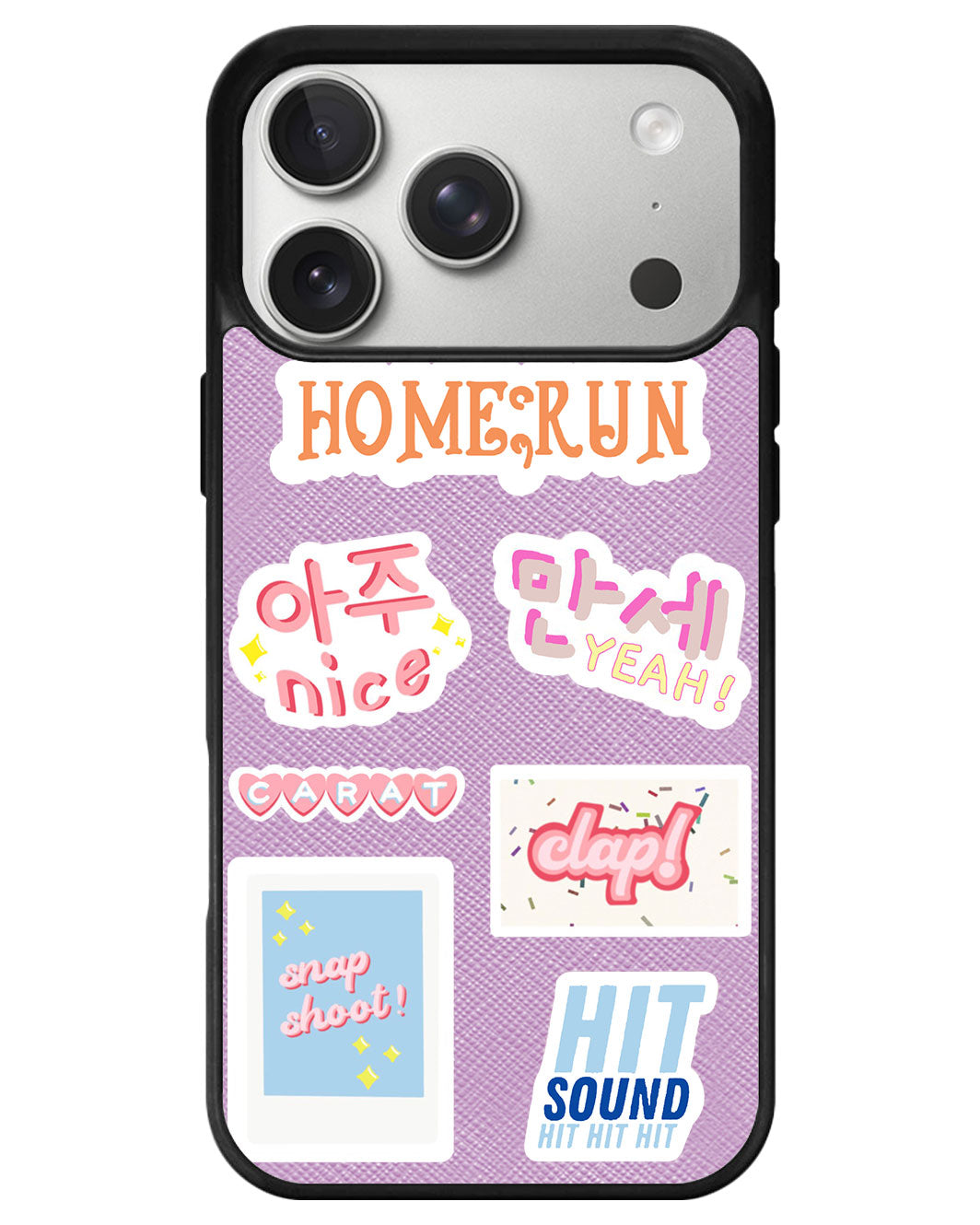 iPhone Leather Grip - Seventeen Sticker Pack