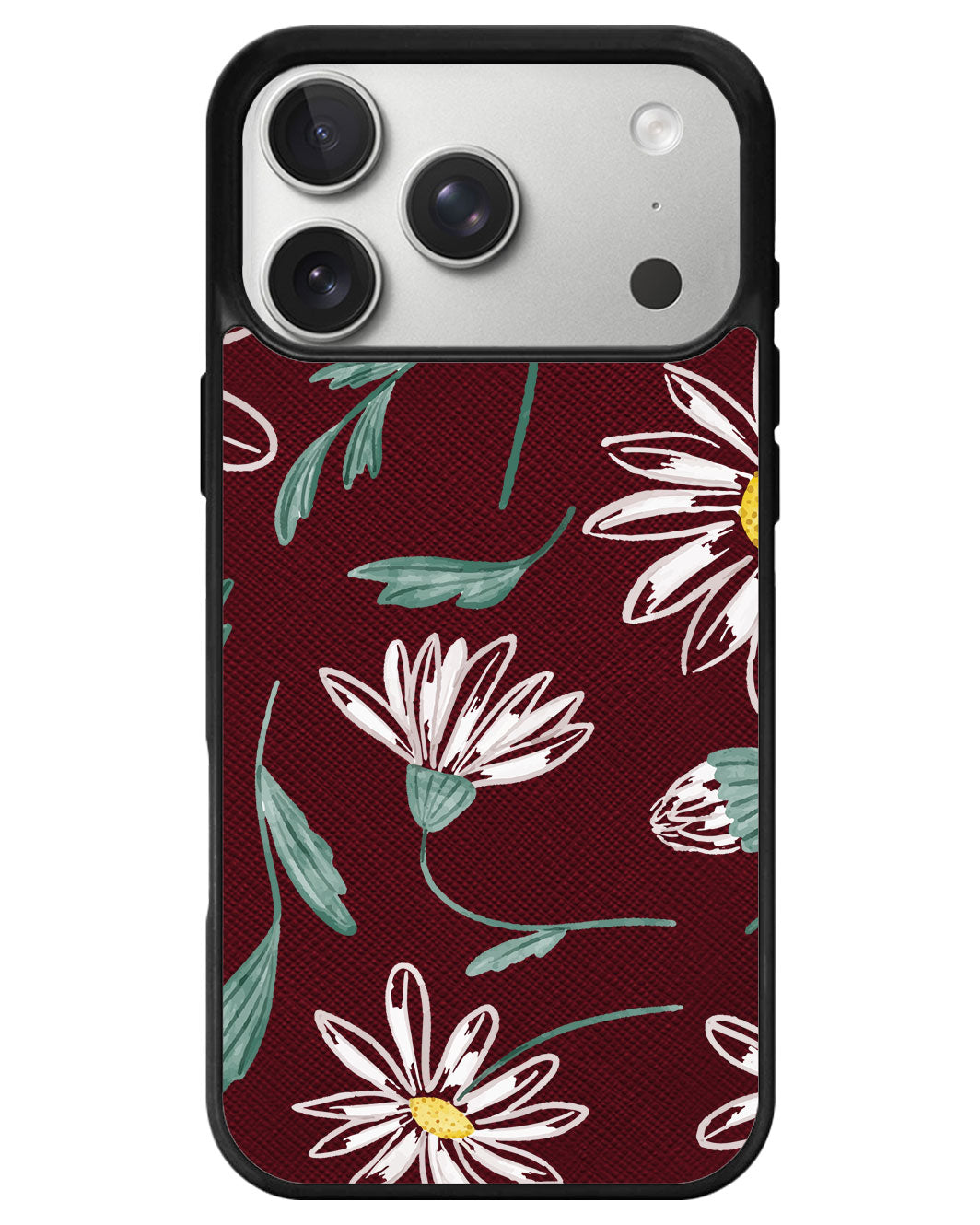 iPhone Leather Grip - April Daisy