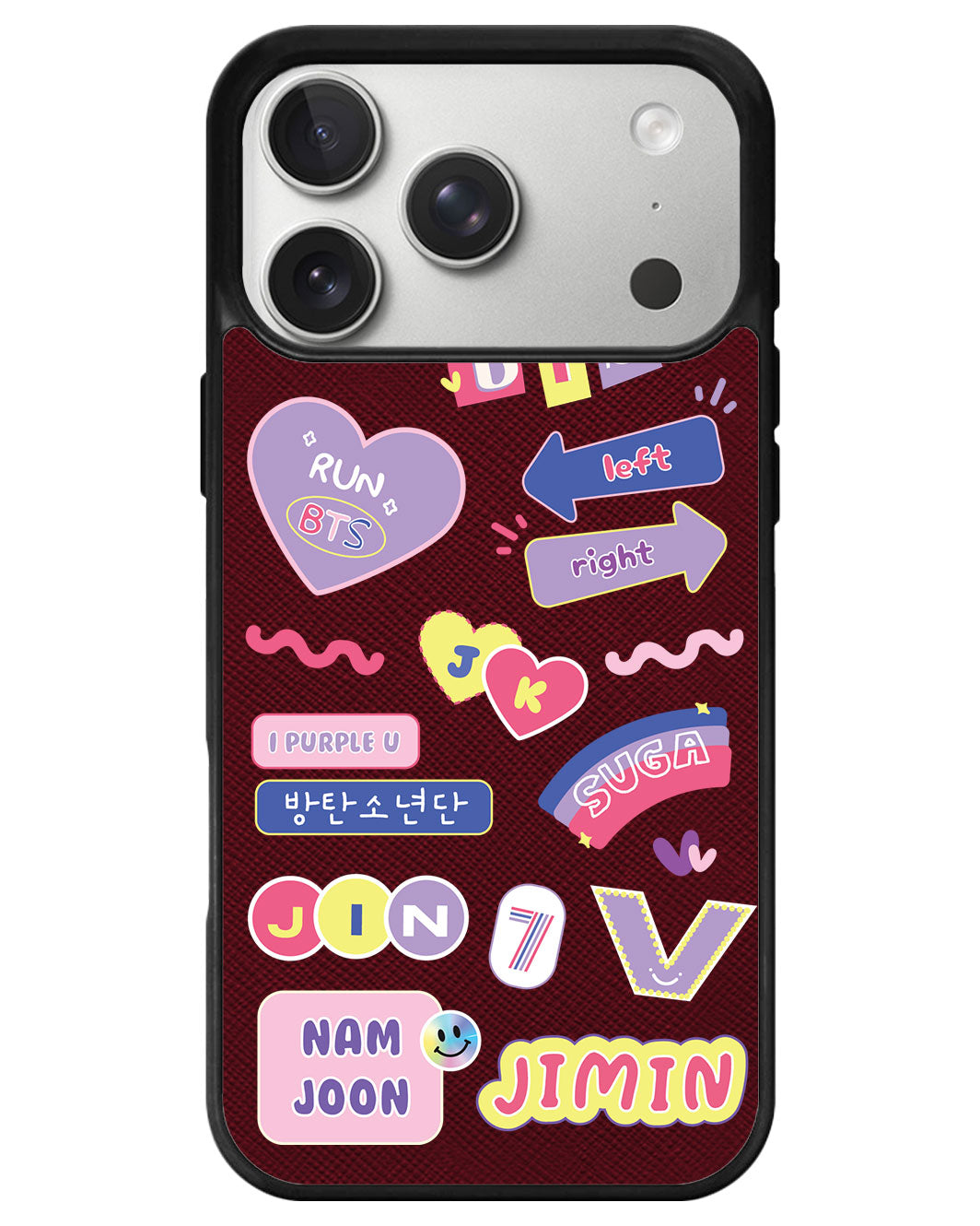 iPhone Leather Grip - BTS Members