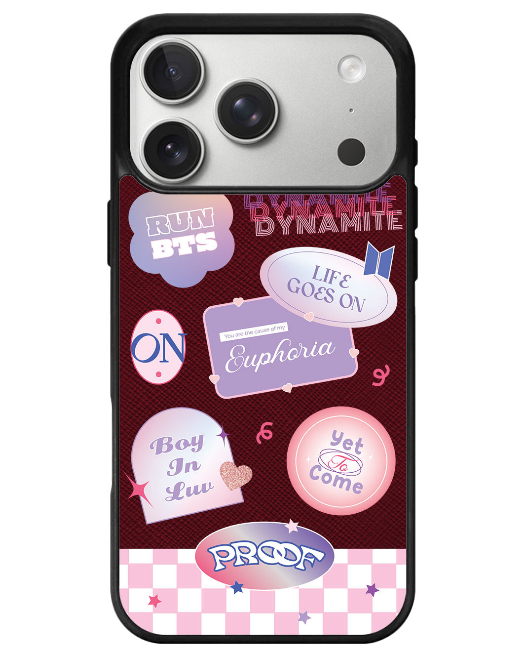 iPhone Leather Grip - BTS Proof