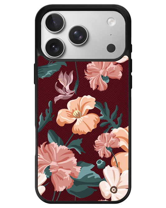 iPhone Leather Grip - Botanical Garden 1.0