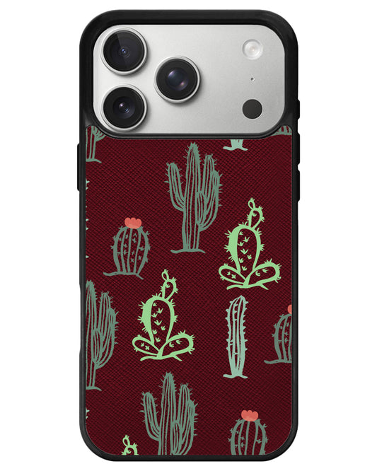 iPhone Leather Grip - Cactus