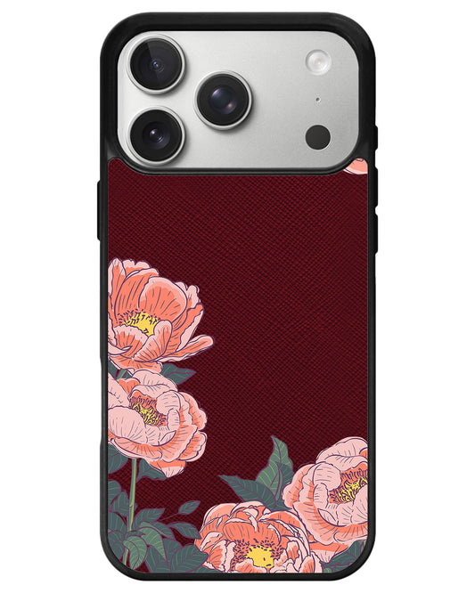 iPhone Leather Grip - Carnation 2.0