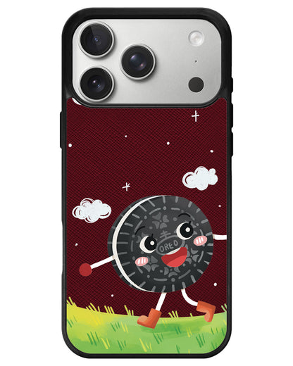 iPhone Leather Grip - Cookies to Milk (Couple Case)