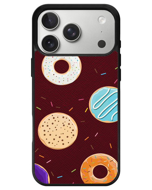iPhone Leather Grip - Doughnut