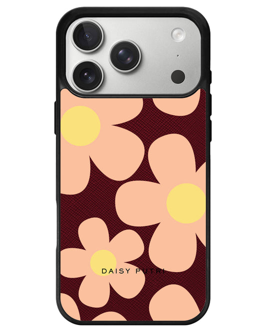 iPhone Leather Grip - Daisy Love