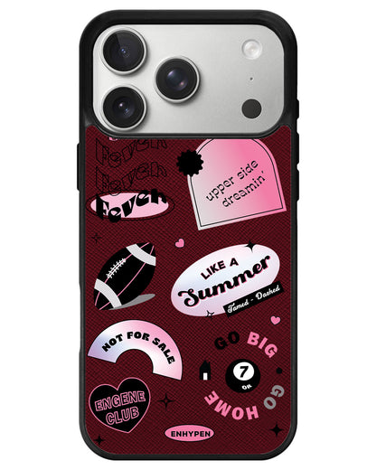 iPhone Leather Grip - Enhypen Sticker Pack
