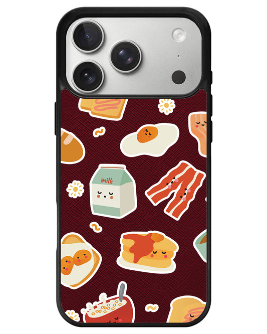 iPhone Leather Grip - English Breakfast