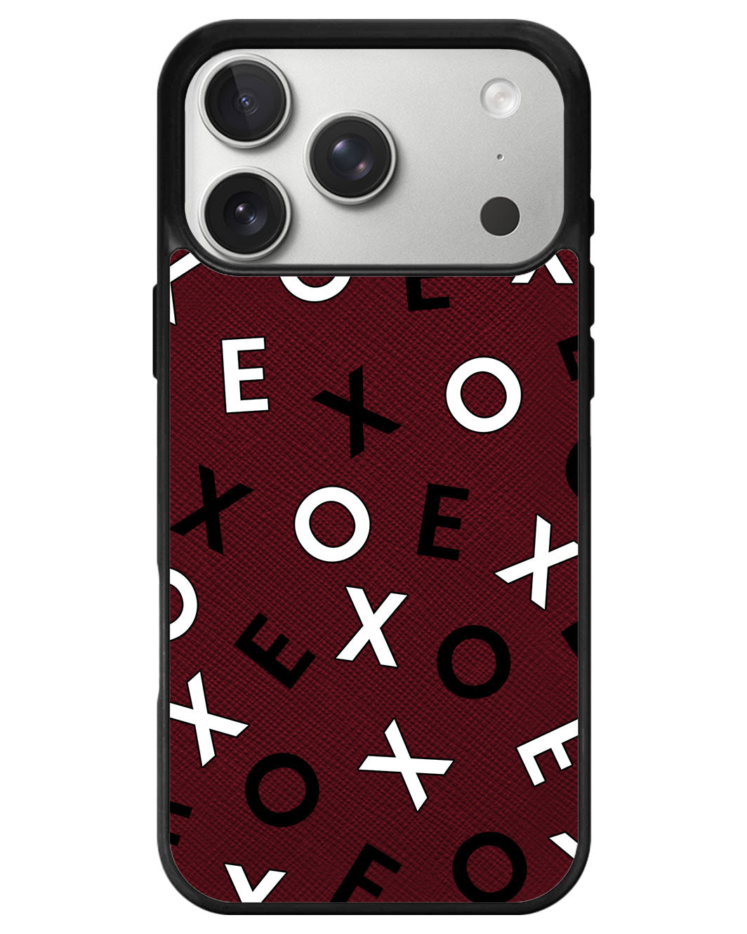 iPhone Leather Grip - EXO Monogram