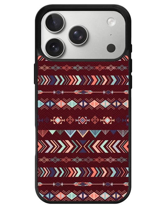 iPhone Leather Grip - Ethnic 2.0