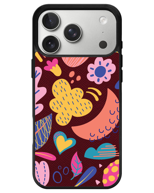 iPhone Leather Grip - Florals