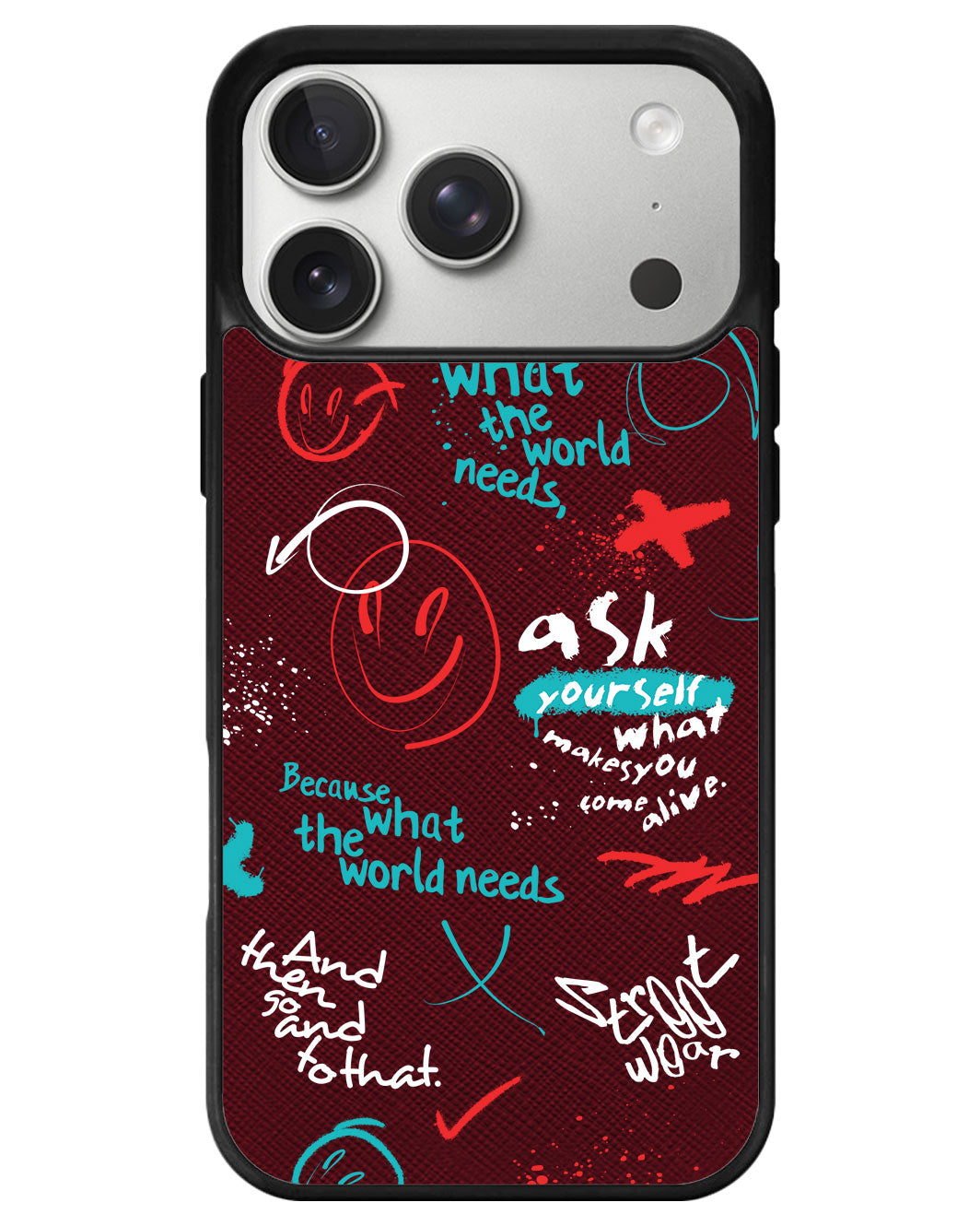 iPhone Leather Grip - Graffiti 2.0