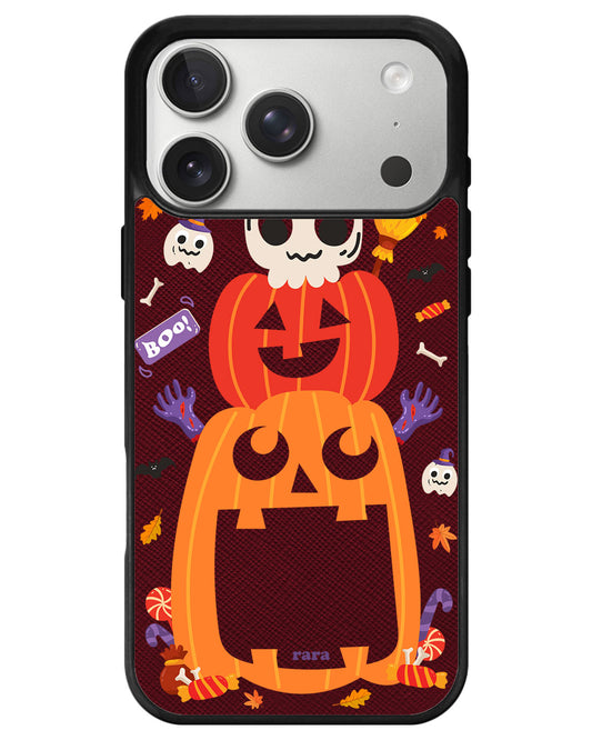 iPhone Leather Grip - Halloween