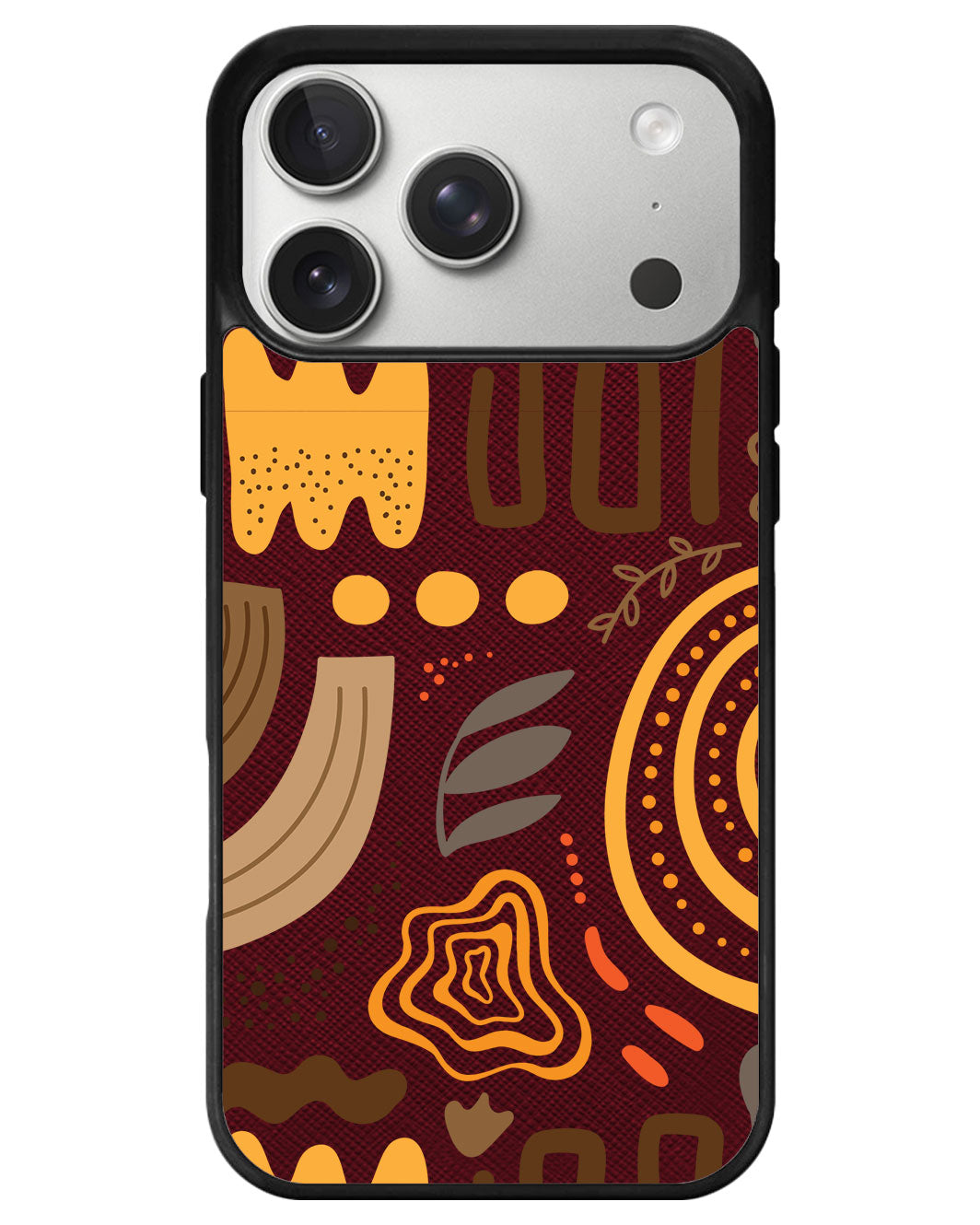 iPhone Leather Grip - Helllo Autumn