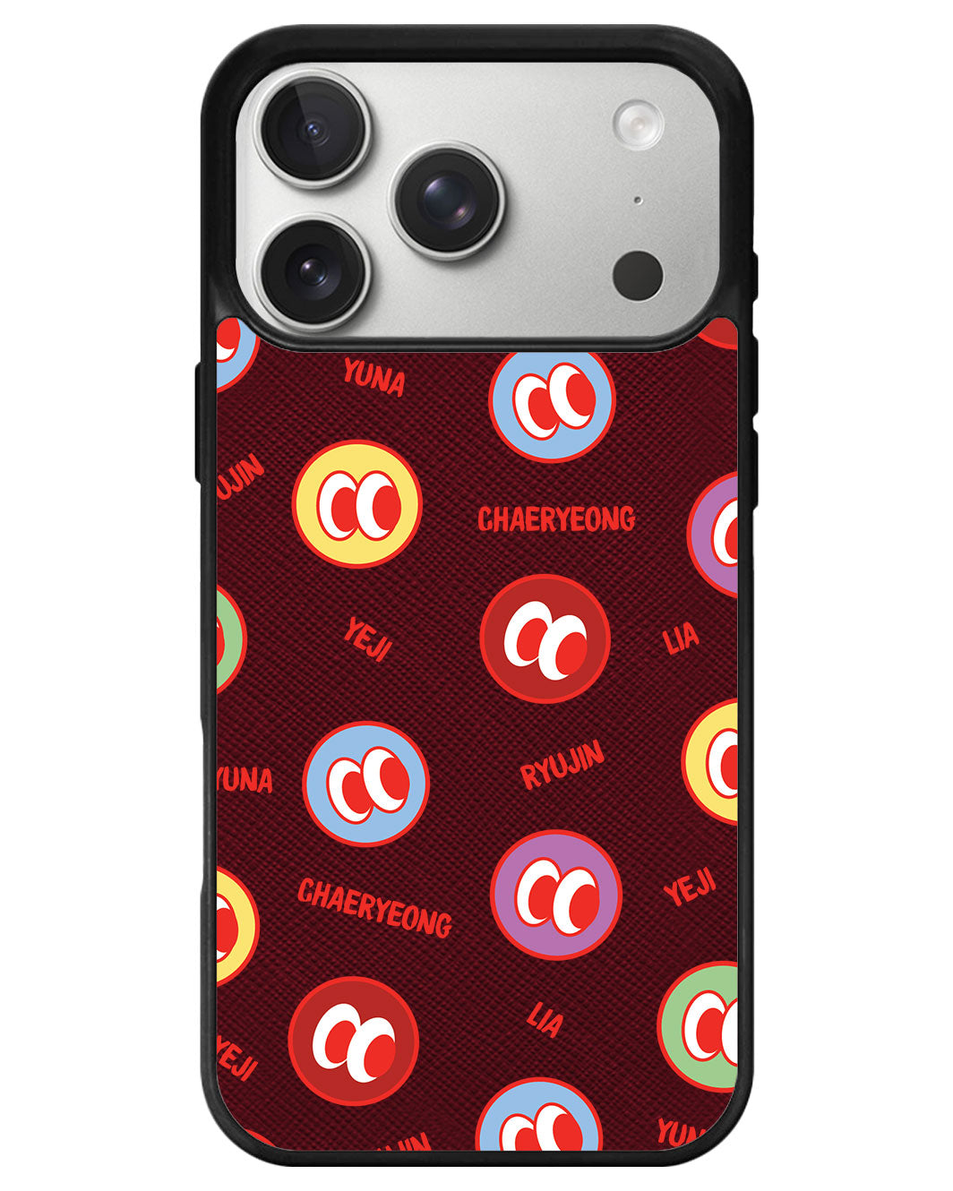 iPhone Leather Grip - ITZY Monogram