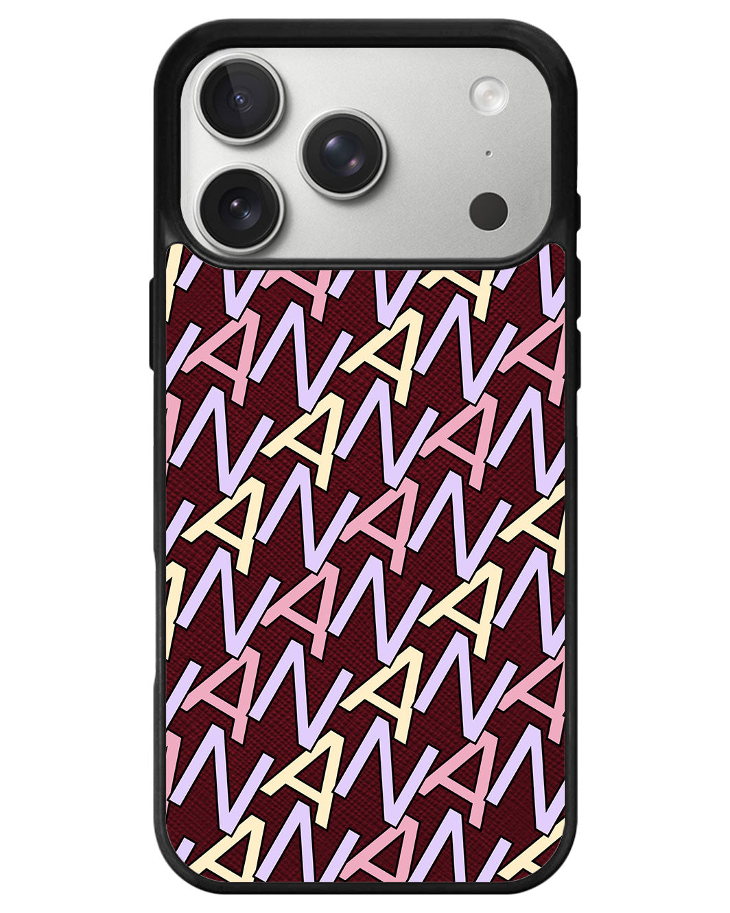 iPhone Leather Grip - Initial Monogram 5.0
