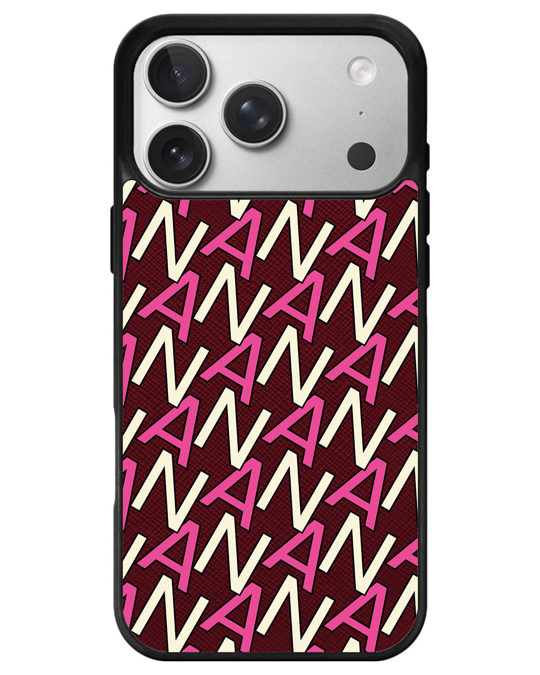 iPhone Leather Grip - Initial Monogram 6.0