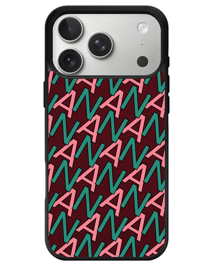 iPhone Leather Grip - Initial Monogram 7.0