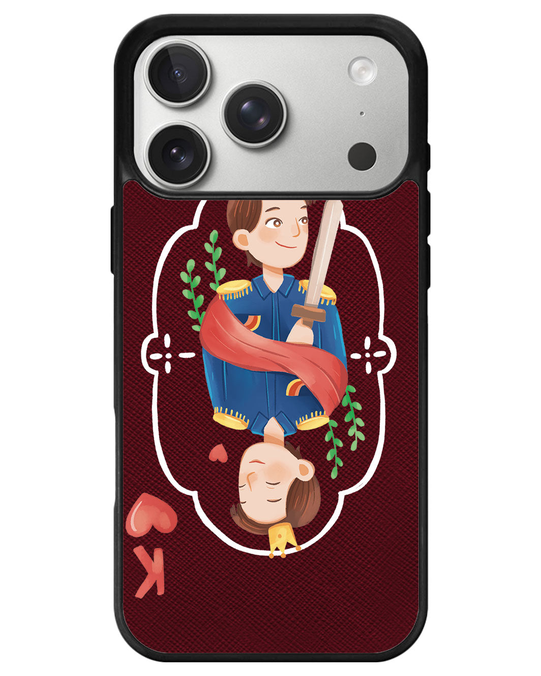 iPhone Leather Grip - King