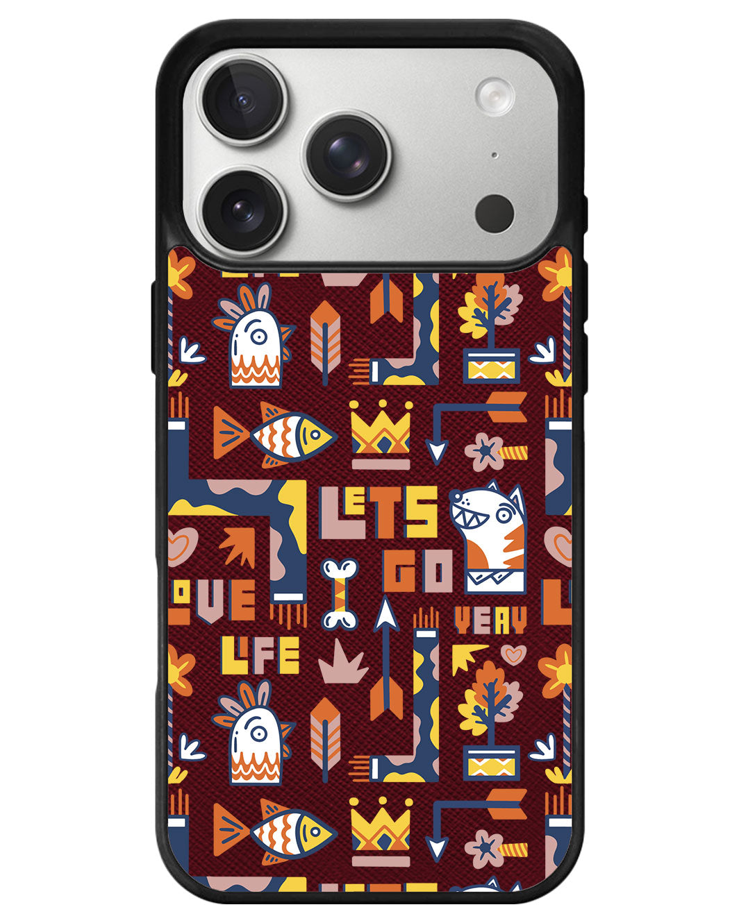 iPhone Leather Grip - Life in Color