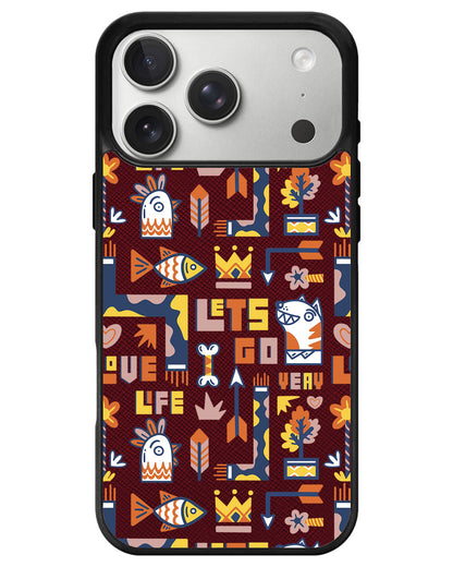 iPhone Leather Grip - Life in Color