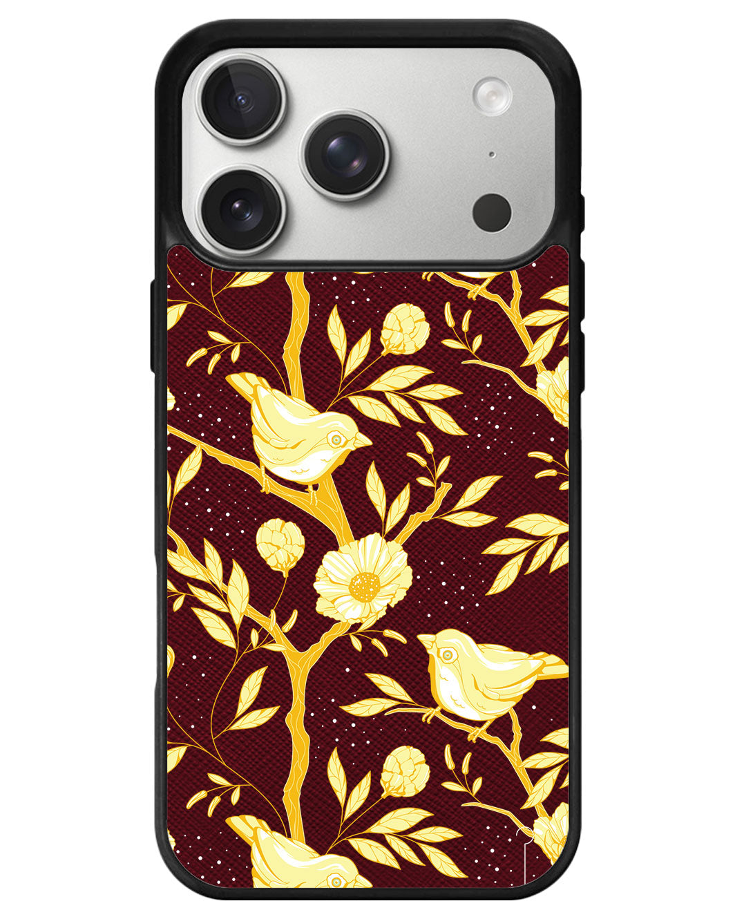 iPhone Leather Grip - Lovebird Monochrome 2.0